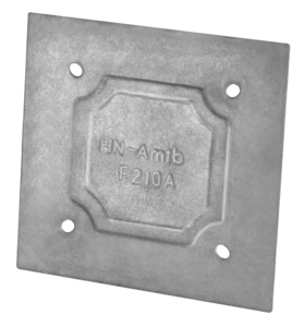 F210A-212过路箱热镀锌铁暗盖 Adaptable Junction Boxes Covers