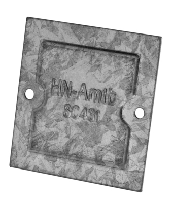 SC431-432镀锌铁单位制箱铁盖Socket-outlet Boxes Covers