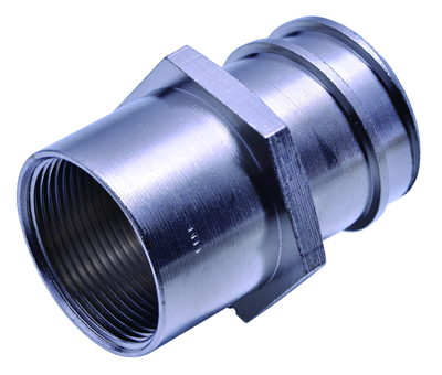 NPB20F-NPB50F英式软喉电镀铜索咀（內牙）Steel Flexible Conduit Adaptors